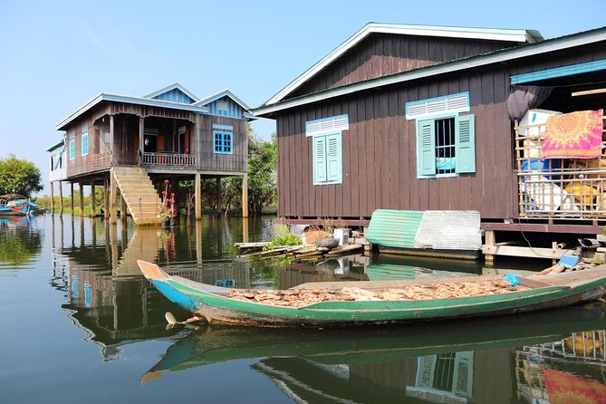 Floating Village-Mangrove Forest Private Tonle Sap Lake Boat Tour - Ro Lous Market and a taste of local routine