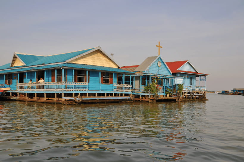 Floating Village Tour with Khmer Meal & Beer - Sunset on the Tonle Sap