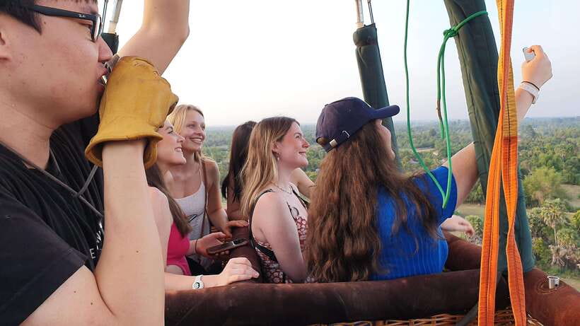 From Krong Siem Reap: Angkor Hot Air Balloon Ride w/ Pickup - Who will enjoy this most