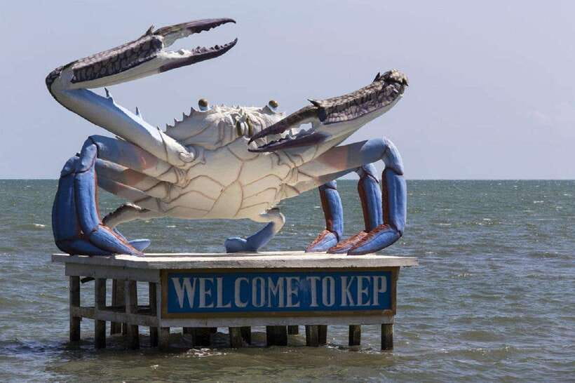 From Phnom Penh: Kampot Day Trip to Beautiful place W/ Guide - The Kampot Seahorse statue and Prek Terk Chuu