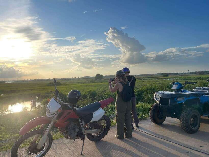 From Siem Reap: 02 Hours Quad Bike Tour in Countryside - A coconut break, then a different route home