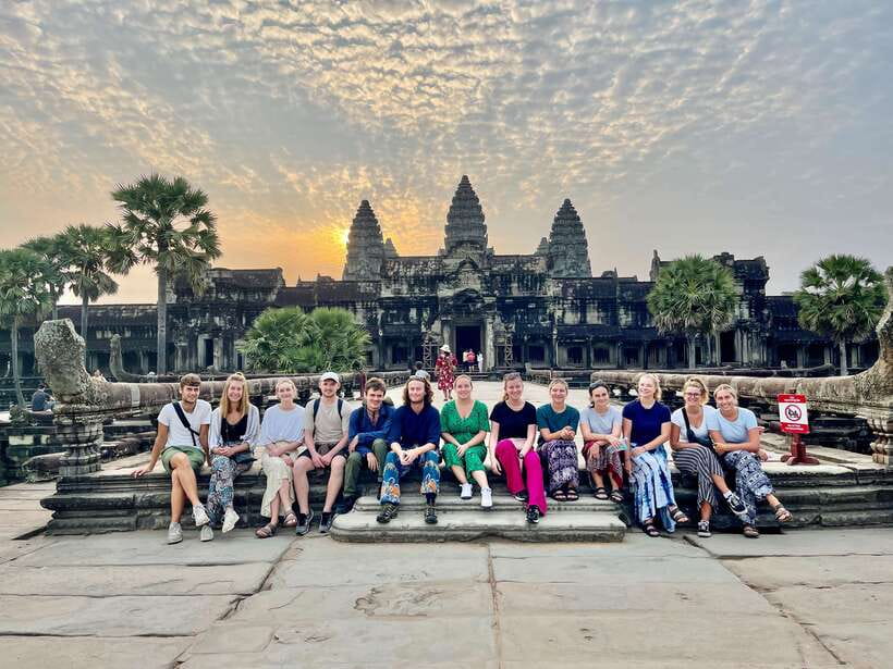 From Siem Reap: Angkor Wat Sunrise and Temples E-Bike Tour - Ta Prohm and Ta Nei through the trees
