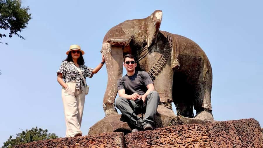 From Siem Reap: Banteay Srei Temple & Grand 5 Temple Tour - East Mebon and the engineering of a reservoir