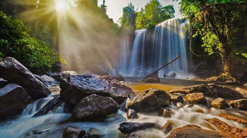From Siem Reap: Small-Group Phnom Kulen Waterfall Day Tour - The two-hour ride to Kulen Mountain