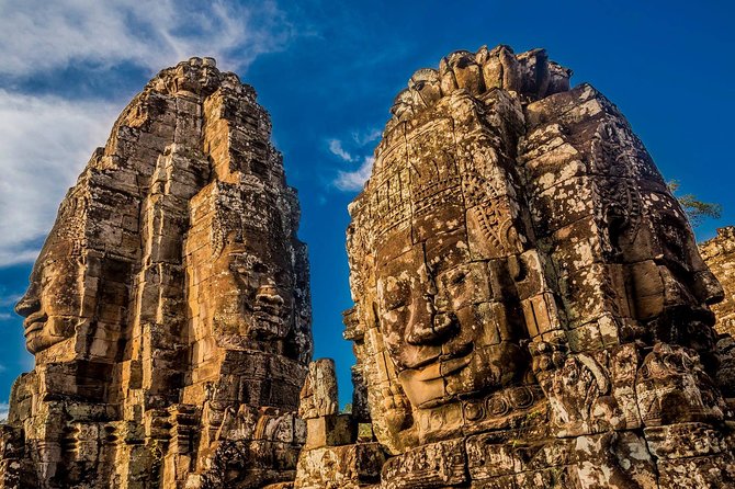 Full-Day Angkor Wat Sunrise & Sunset & All Must-See Private Tour - Bayon’s stone faces and Baphuon’s reclining Buddha