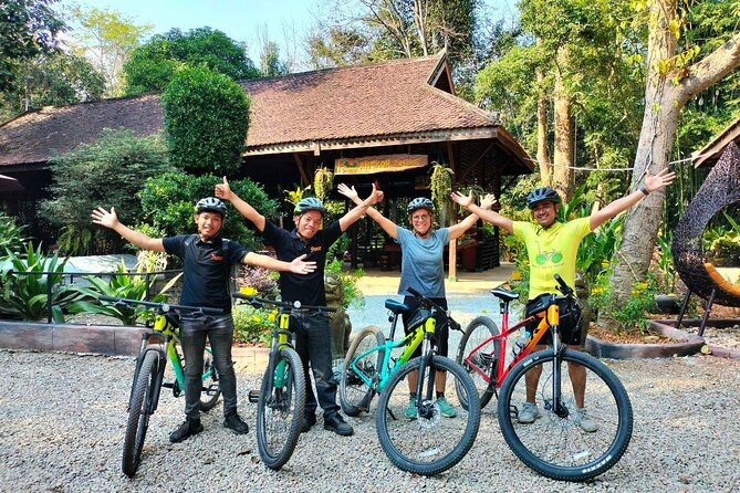 Full-Day Bike Tour in Siem Reap with Zipline - Ta Nei, Death Gate, and Takeo