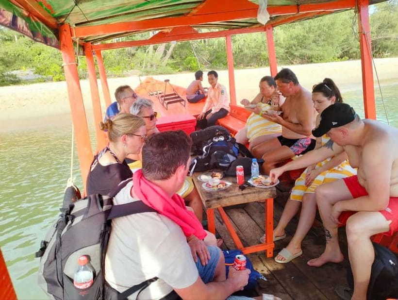 Full Day City Tour with A Boat Trip to 2 Islands - Koh Takeiv and the Beach BBQ