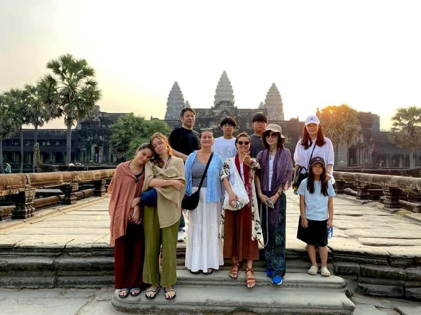 Full-Day Explore Angkor Temples Sunset Tour (with Lunch) - Key points at a glance
