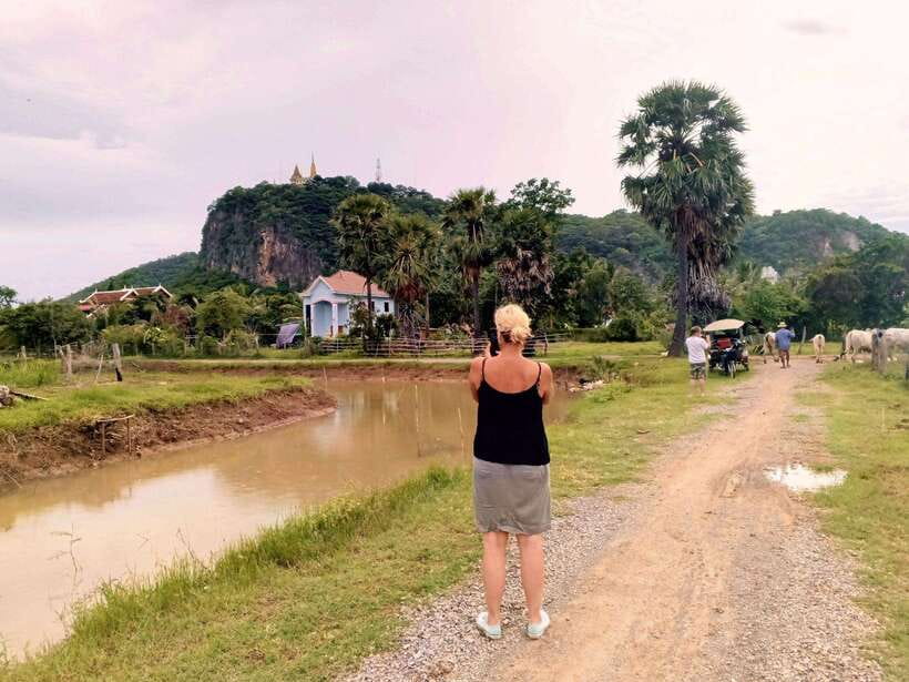 Full-day: Handicraft, Bamboo train, Killing cave, Bat Cave - From the prahok market to the rice fields