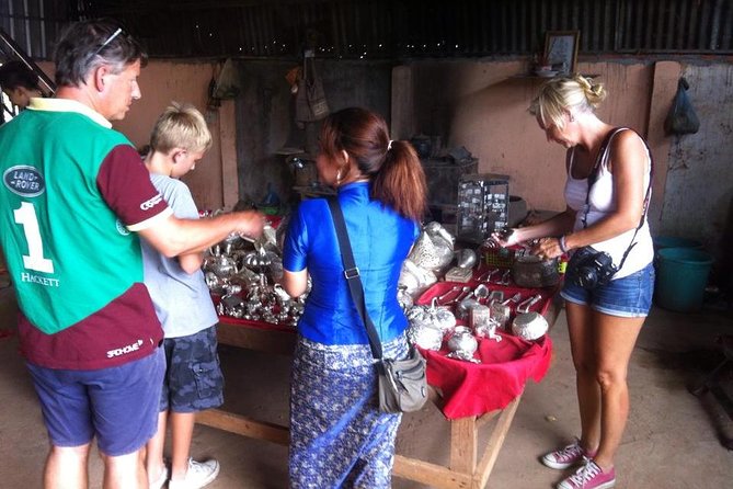 Full-Day Phnom Penh City & Silk Island with a local Tuk Tuk Tours - Wat Phnom, with 40 minutes on the hill