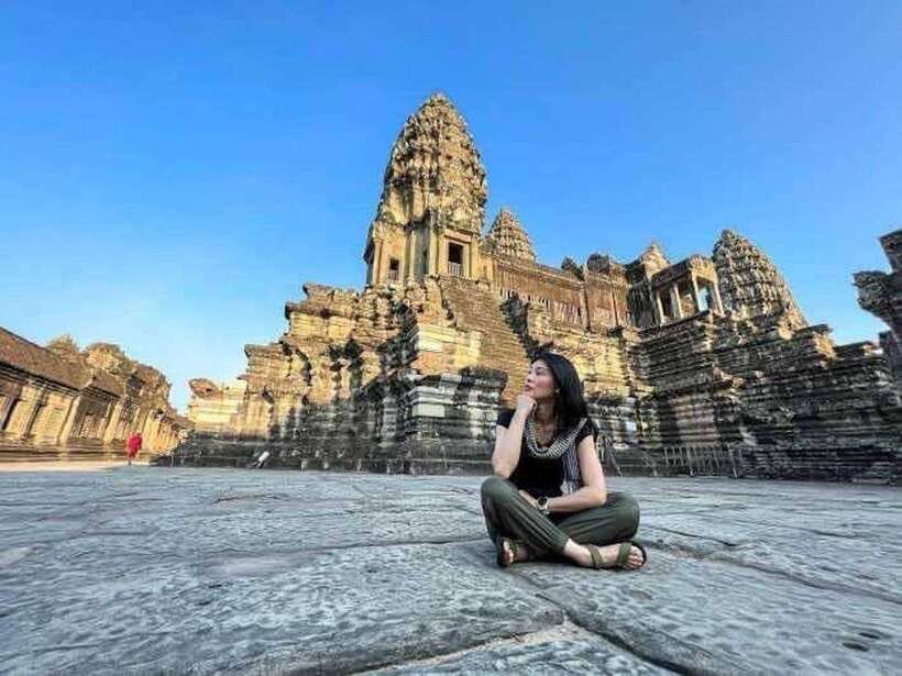 Full Day Private of Angkor Wat Tour with Tuk Tuk - Angkor Thom and Bayon’s stone faces
