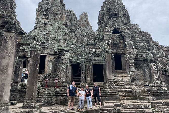 Full Day Tour Photography in Siem Reap - The South Gate and the stone faces of Angkor Thom