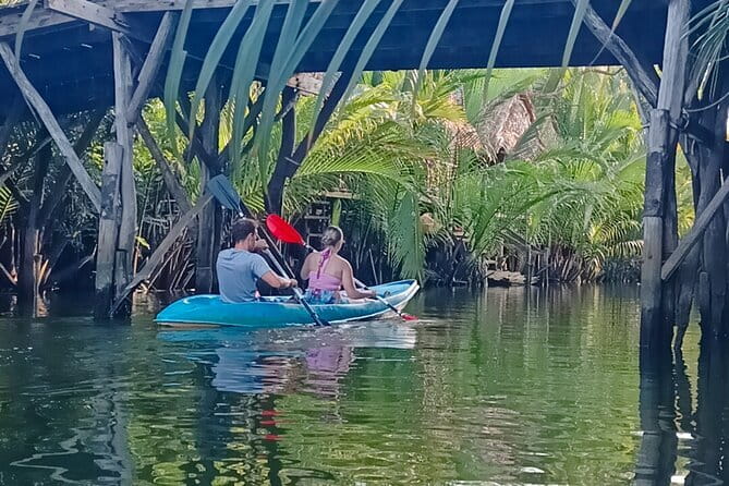 Guided Kayak trip around Green Cathedral outside Kampot, Sunset - Key points at a glance