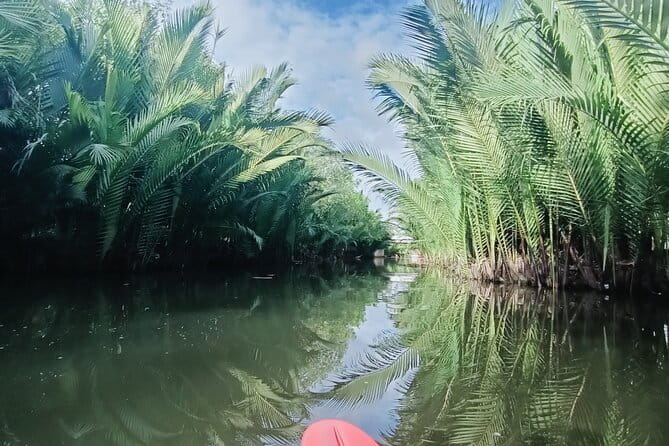 Guided Kayak trip around Green Cathedral outside Kampot, Sunset - Ninety minutes beneath the nipa palms