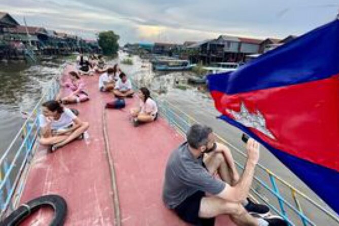 Half Day Kompong Pluck stilt home Village on Tonle Sap & Sunset - Who will enjoy this outing most