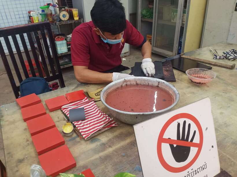 Half-Day: Silk Farm, Senteur Angkor, and Satcha Workshop - Satcha Handicraft Center: six workshops under Cambodian bamboo