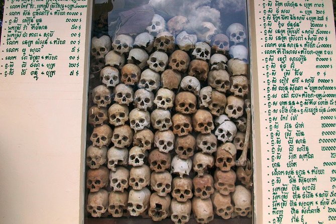 Half Day War Museum Siem Reap Killing Fields and Artisans Angkor - Wat Thmey and the meaning of the killing fields