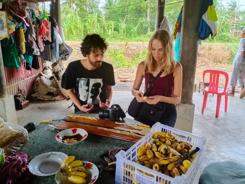 Handicraft tour/rice paper,/rice wine/bat cave Sun Set - Phnom Sampov, the killing cave, and the hilltop view