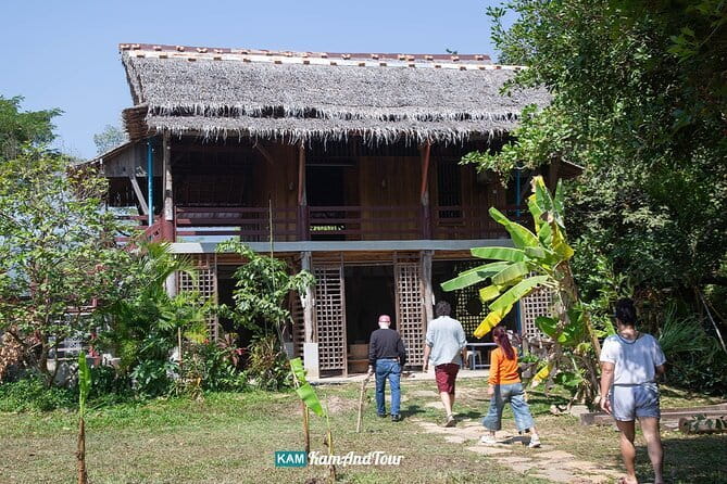 Kampot Cooking Class by Eco Lotus Kampot - Collecting herbs at Eco Lotus Kampot