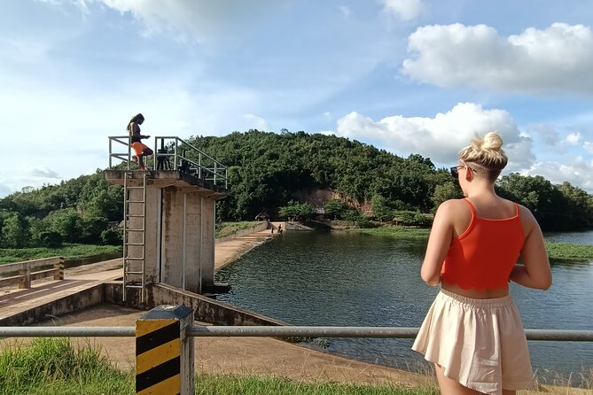 Kampot Countryside include Pepper farm,Salt field and Secret lake - Brateak Krola Lake and its difficult past