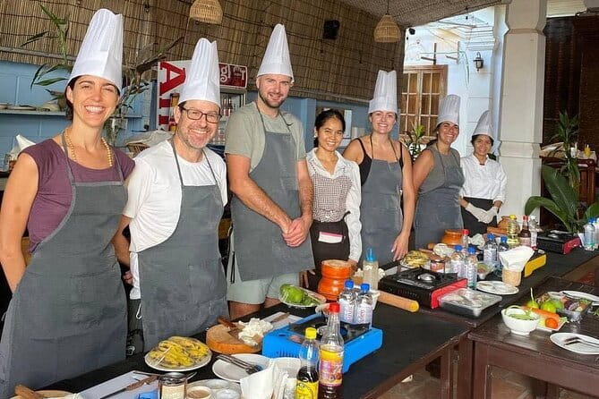 Khmer Cooking Class in Cambodia - Cooking Khmer food at your own station