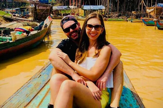 Kompong Phluk Floating Village Half-Day Tour ( Morning / Sunset ) - The motorized boat through Kompong Phluk