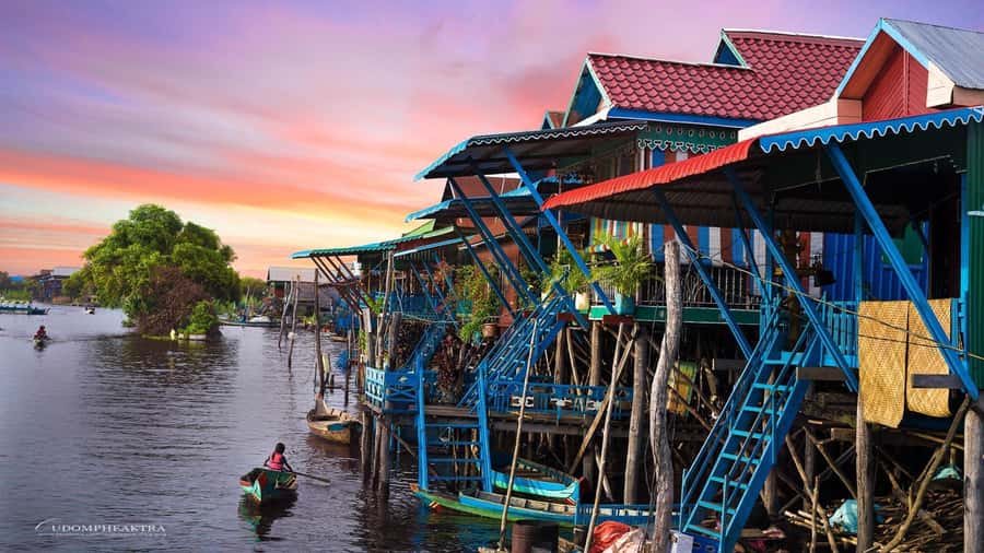 Kompong Pluk Tour - Reaching Kompong Phluk from Siem Reap