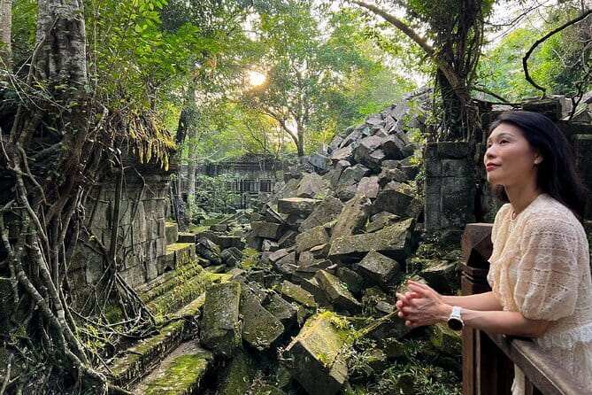 Kulen Mountain Beng Mealea and Tonle Sap Tour in Siem Reap - Beng Mealea and the wild side of Angkor