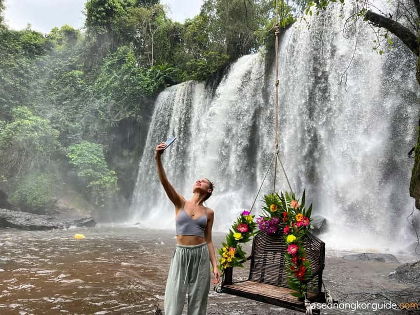 Kulen Mountain Tour with Kampong Phluk Floating Village - Poeng Ta Kho brings the first big mountain view