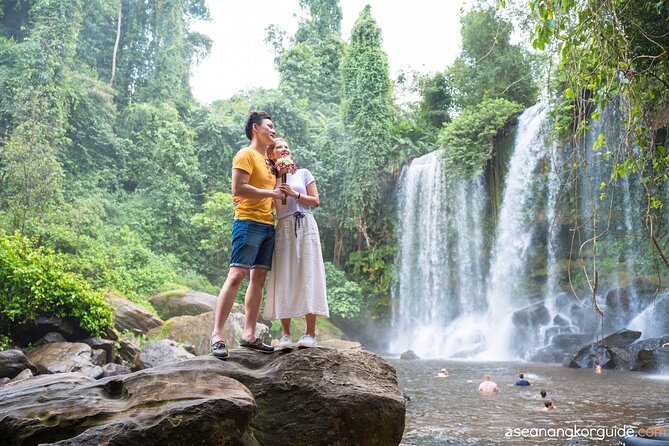 Kulen Mountain with Beng Mealea and Tonle Sap Small Group Tour - Phnom Kulen Waterfall: the day’s easiest pleasure
