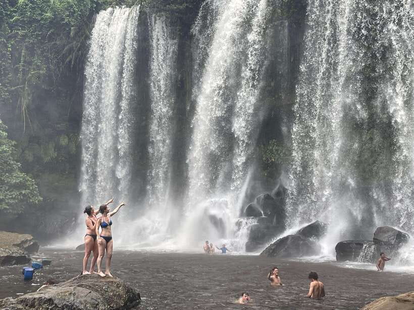 Kulen Waterfall Day Tour with Snacks Small-Group - Preah Dak Village shows daily life at a slower pace
