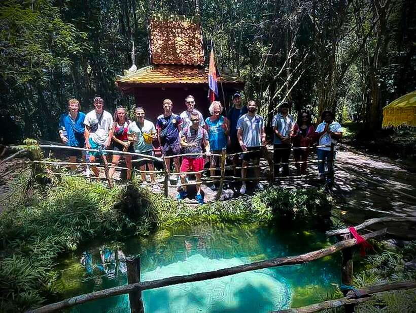 Kulen Waterfall Park with Small Groups & Guide tour - Wat Preach Angthom and the Reclining Buddha