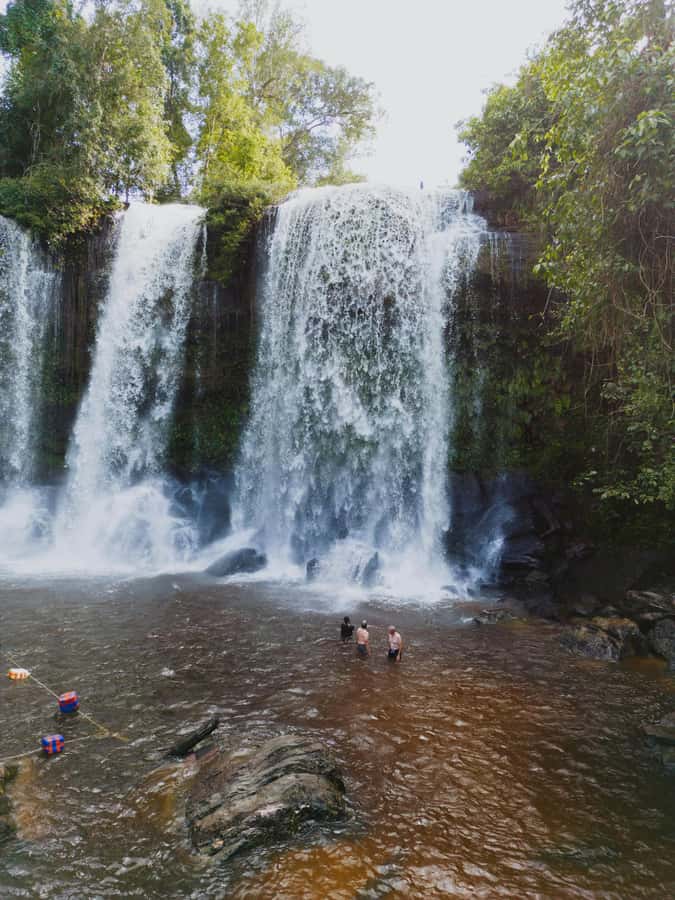 Kulen Waterfall: Rise and Shine with Cliff, Village w/ Guide - Kulen Waterfall is the day’s main reward