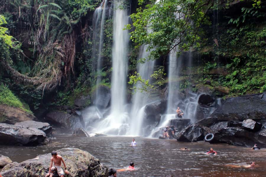 Kulen Waterfall: Rise and Shine with Cliff, Village w/ Guide - What the $216 price really includes