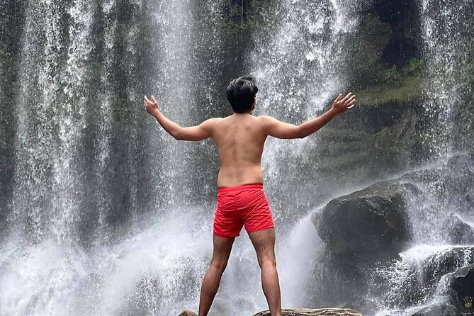 Kullen Waterfall Park with Small Group included entrance fee - The quarry stop on the climb to Phnom Kulen