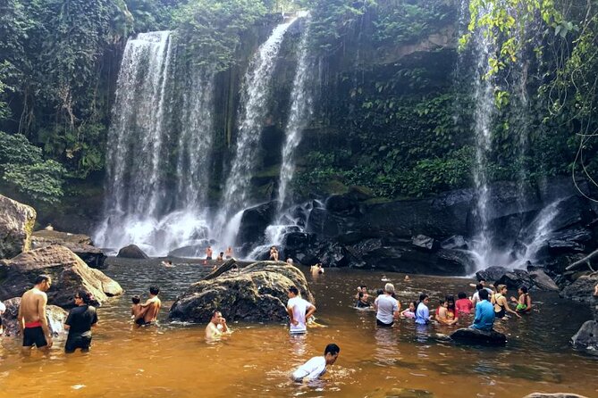 Kullen Waterfall Park with Small Group included entrance fee - Swimming at Kulen Waterfall