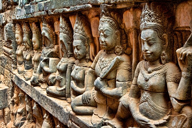 One Day Private Guide Tour of Angkor Thom, Bayon, Ta Phrom & Angkor Wat - Ta Prohm, the atmospheric stop