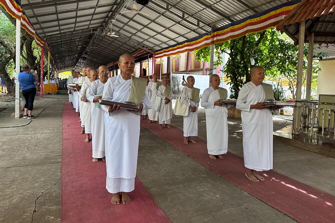 Oudong Mountain History and Pagoda Tour - Climbing Phnom Oudong through forest