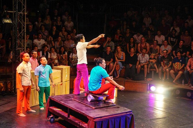 Phare, The Cambodian Circus with Round-Trip Tuk Tuk Transfer - Choosing between A and B seating