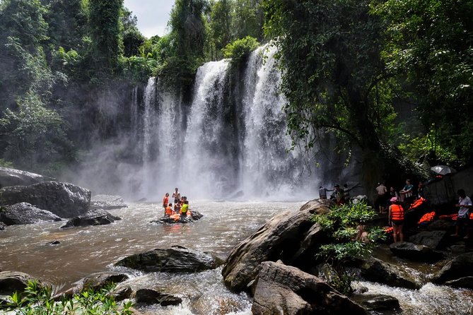 Phnom Kulen Waterfall National Park from Siem Reap - Preah Ang Thom and the reclining Buddha
