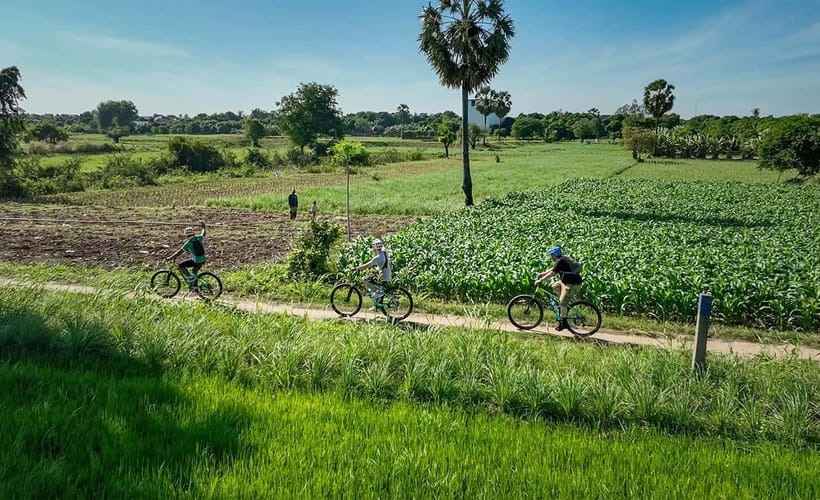 Phnom Penh: Bike & Boat Tour / E-Bike Available - Starting beside Sisowath Riverside Park