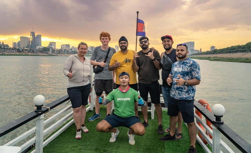 Phnom Penh: Bike & Boat Tour / E-Bike Available - Crossing to Mekong Island by ferry