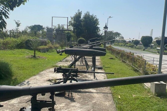 Phnom Penh City Tour & Cambodia Fire Range, Video Services - What the safety setup means for first-time shooters