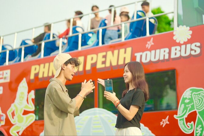 Phnom Penh Hop-on Hop-off Bus with Free Boat Cruise 1 Day Pass - The Mekong cruise changes the rhythm