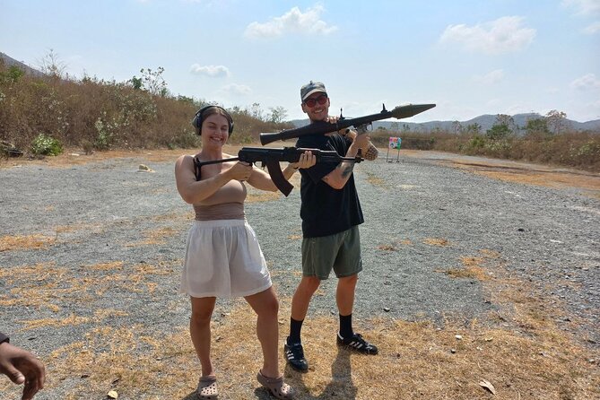 Phnom Penh Outdoor Shooting Range - The RPG option and other heavy weapons