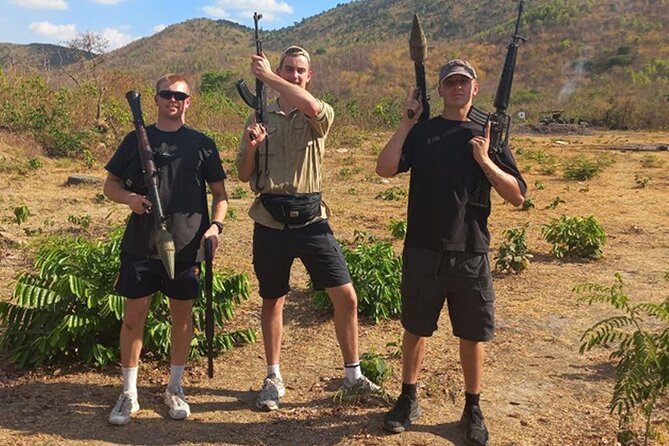 Phnom Penh Outdoor Shooting Range - Arriving at the military-base range