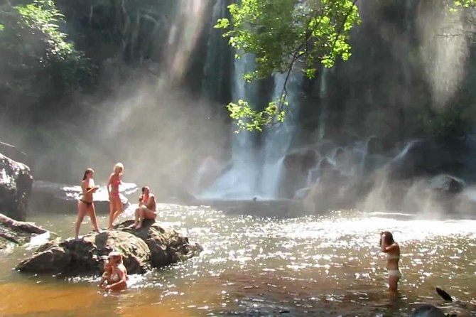 Private Kulen Mountain and Beng Mealea Temple Tour - Swimming at Phnom Kulen Waterfall