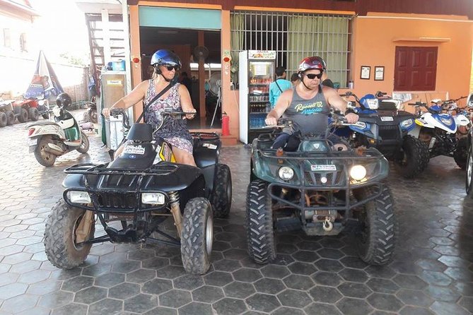 Private Siem Reap Quad Bike Adventure - Learning the quad before the countryside ride