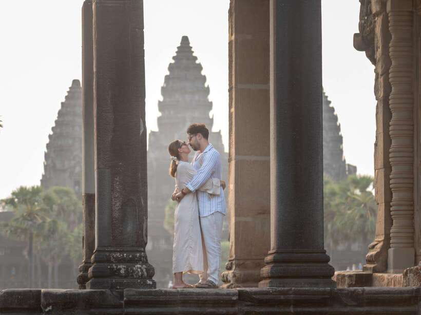 Professional Photoshoot in Angkor Archaeological Park - Angkor Thom’s East Gate for a quieter setting