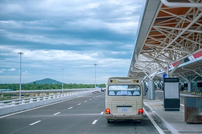 Siem Reap Angkor Airport to Siem Reap City by Shuttle Bus - The driver is part of the welcome